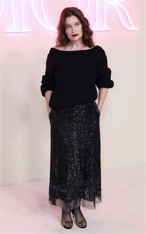 Laetitia Casta’s Dior show day 